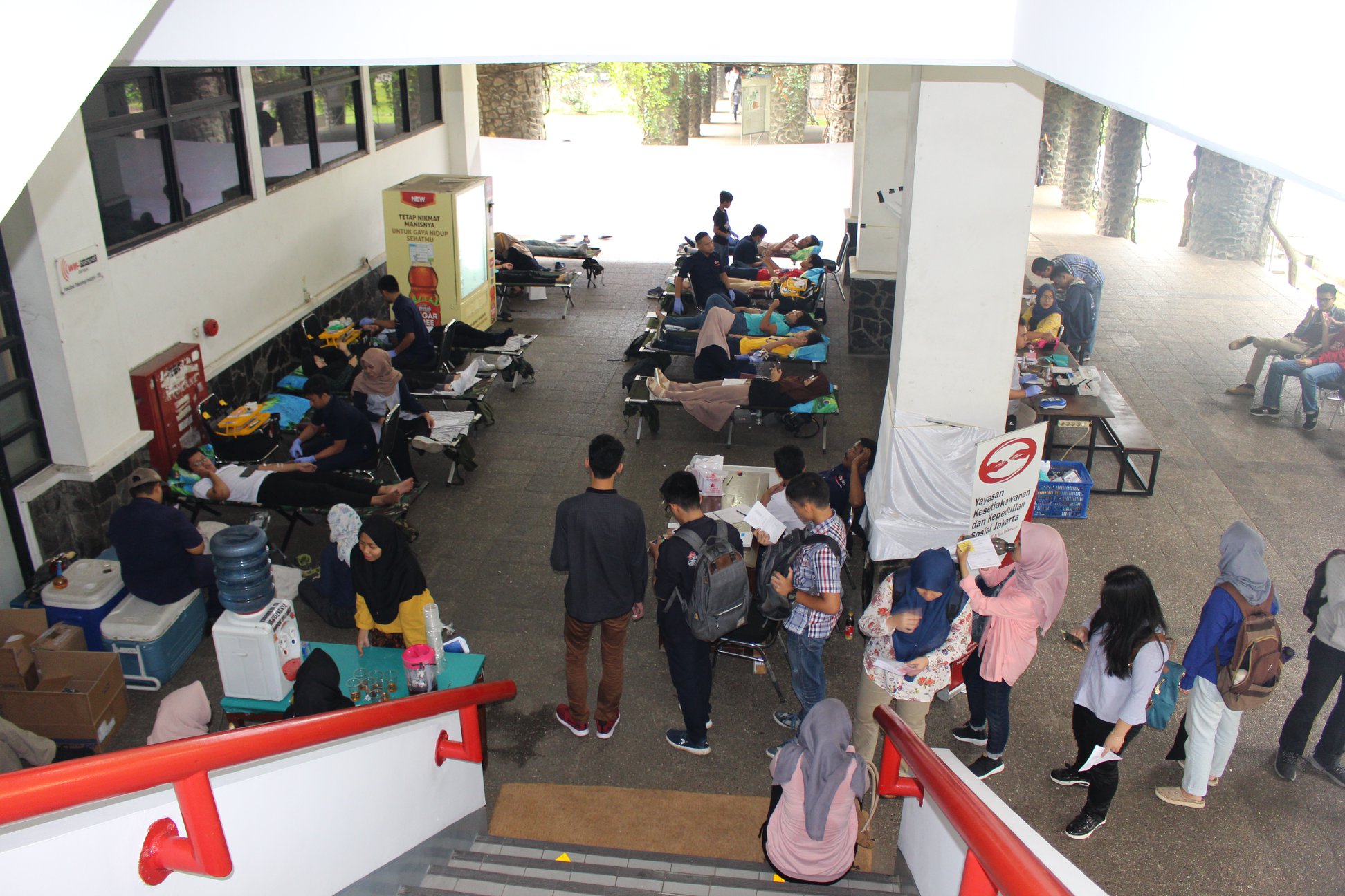 Kegiatan Donor Darah di Institut Teknologi Bandung (ITB)