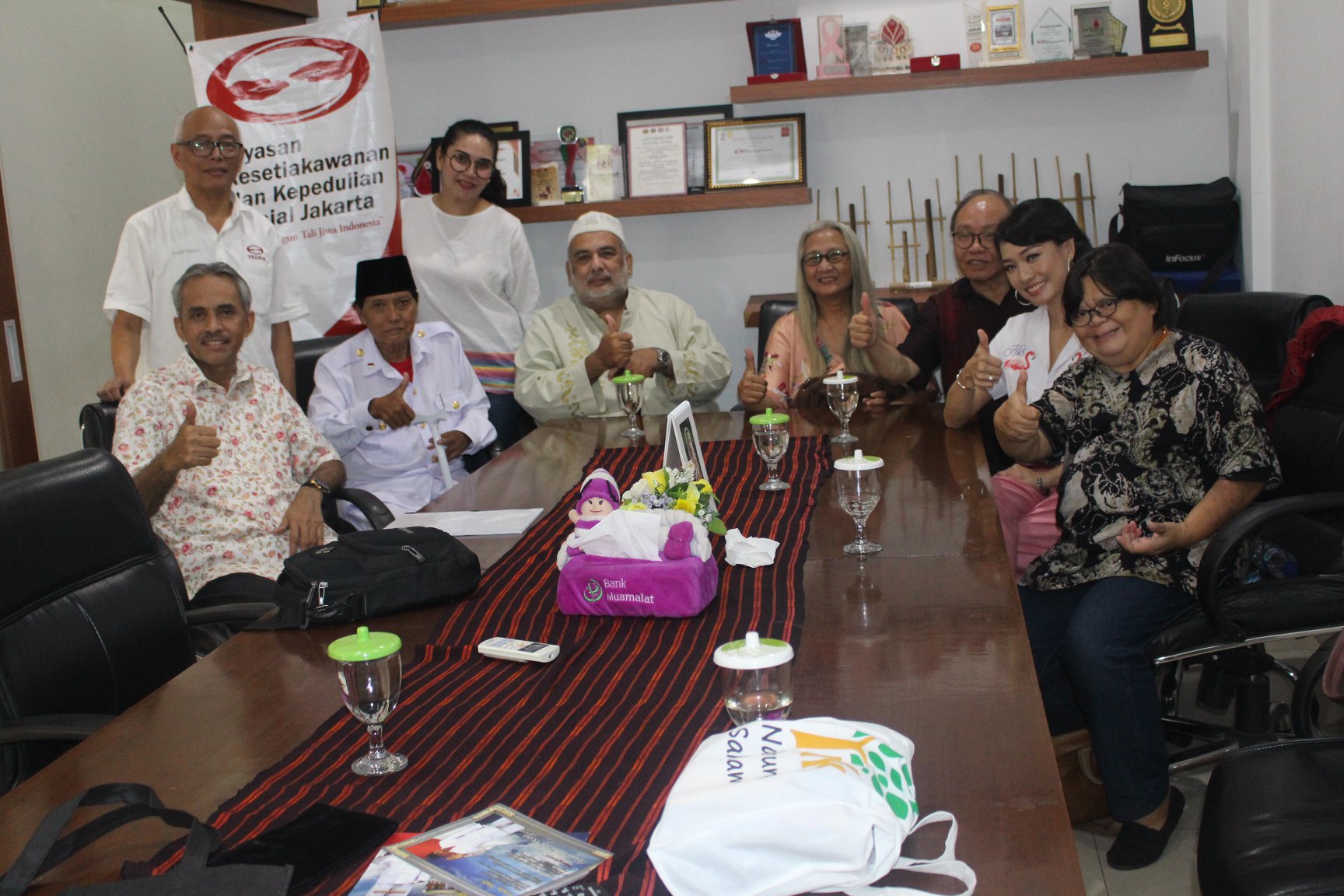 YKDKsj Berikan Dana Apresiasi kepada Seniman, Artis, dan Karyawan Film & Televisi