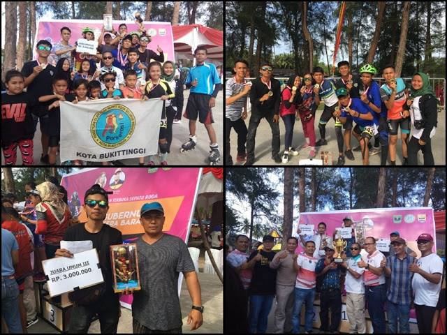 YKDKsj Dukung Prestasi BISC Bukittinggi Inline Skate Club
