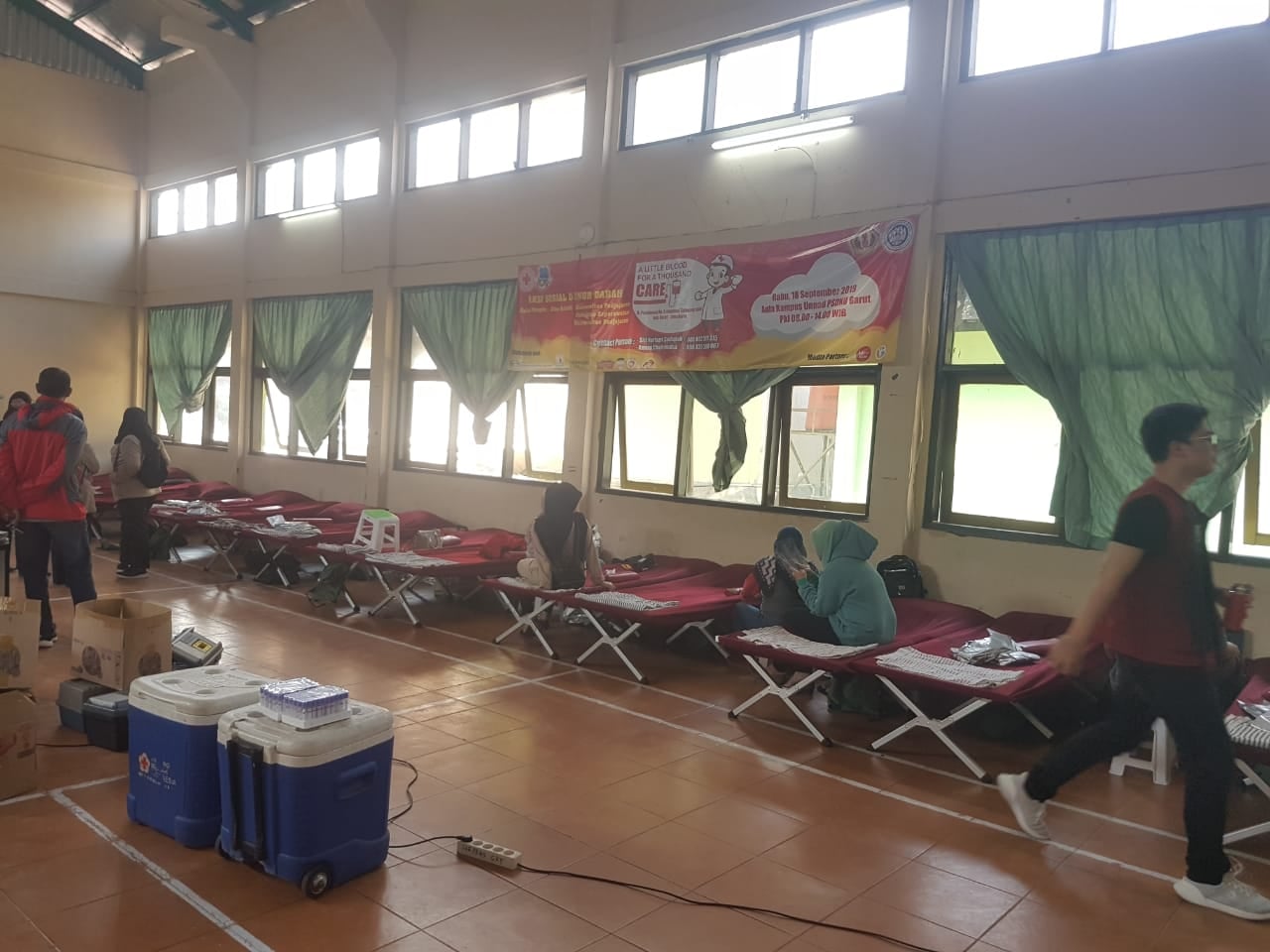 Kegiatan Donor Darah di Universitas Padjadjaran Kampus Garut