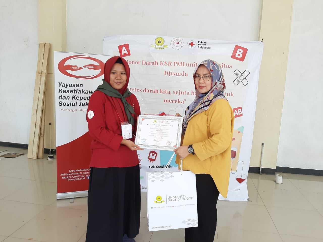 Kegiatan Donor Darah di Universitas Djuanda Bogor
