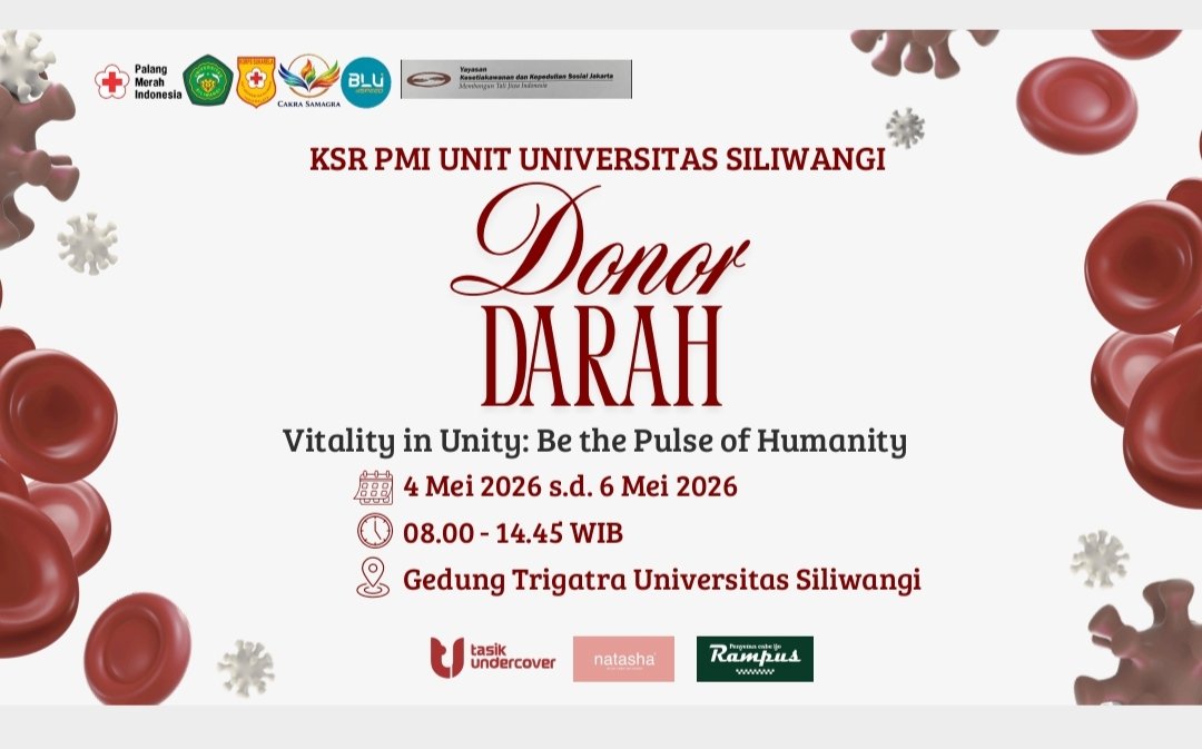 Kegiatan Donor Darah di Universitas Siliwangi Tasikmalaya, Jawa Barat