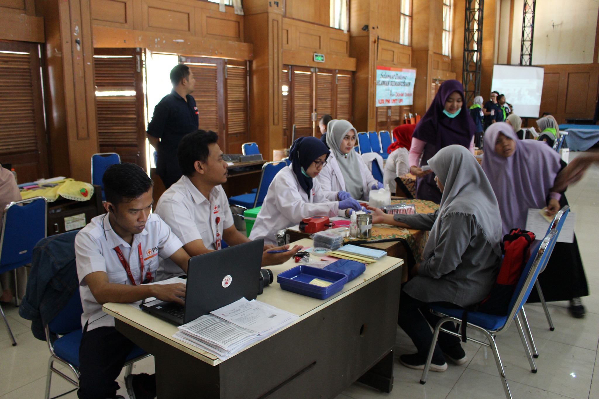 Kegiatan Donor Darah di Universitas Pendidikan Indonesia (UPI) Bandung
