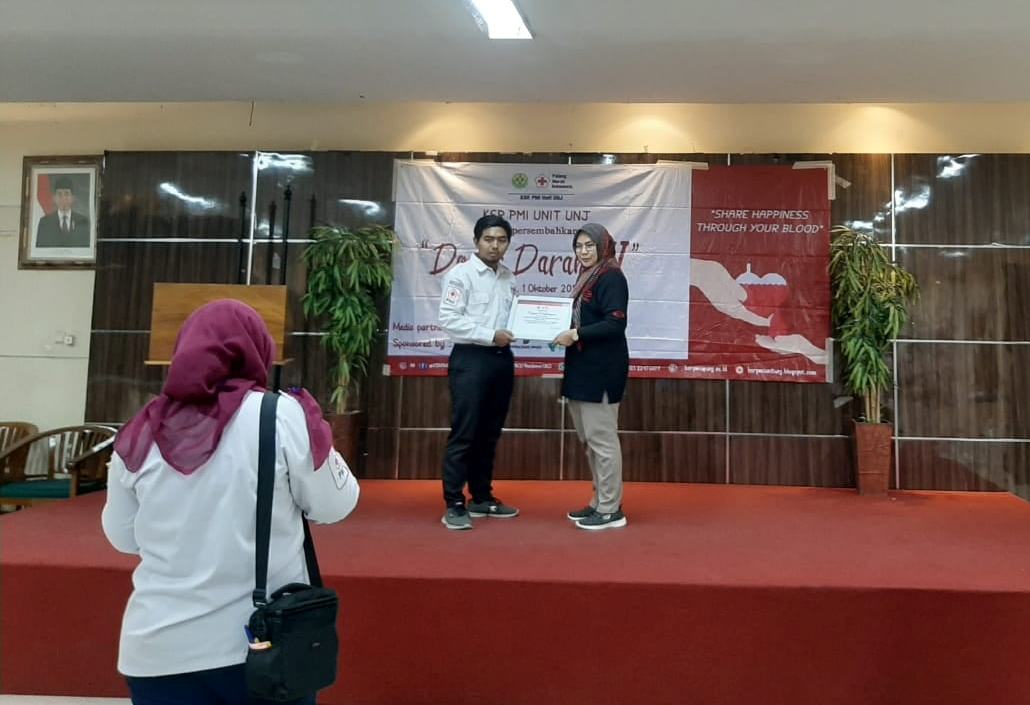 Kegiatan Donor Darah di Universitas Negeri Jakarta